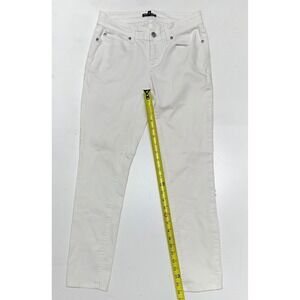 EILEEN FISHER PETITE White Slim Leg Jeans Women's Size 2P